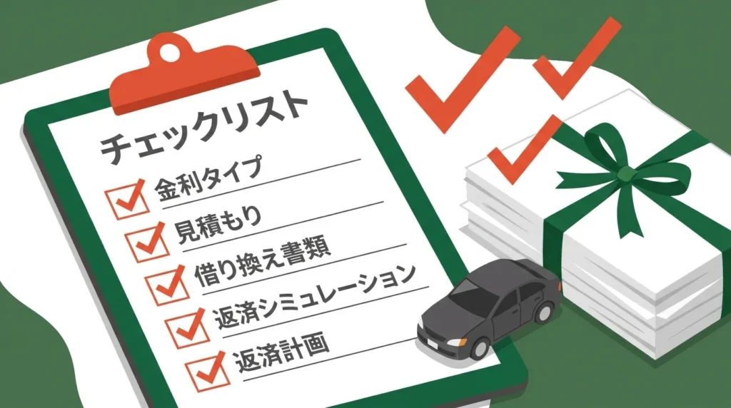 滋賀銀行自動車購入ローン申込み前のチェックリスト
