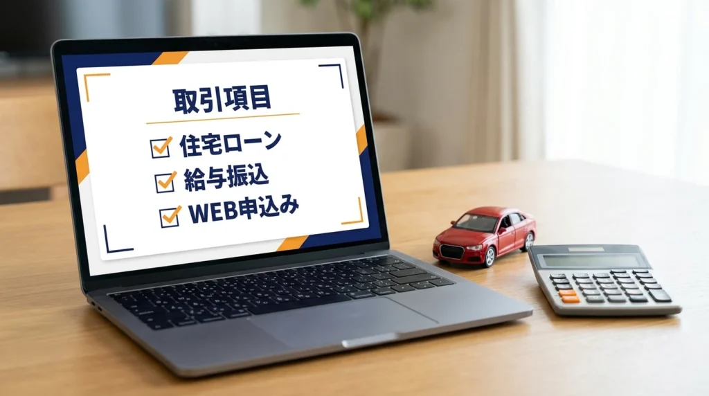 マイカーローンの金利差引条件を確認するチェックリスト